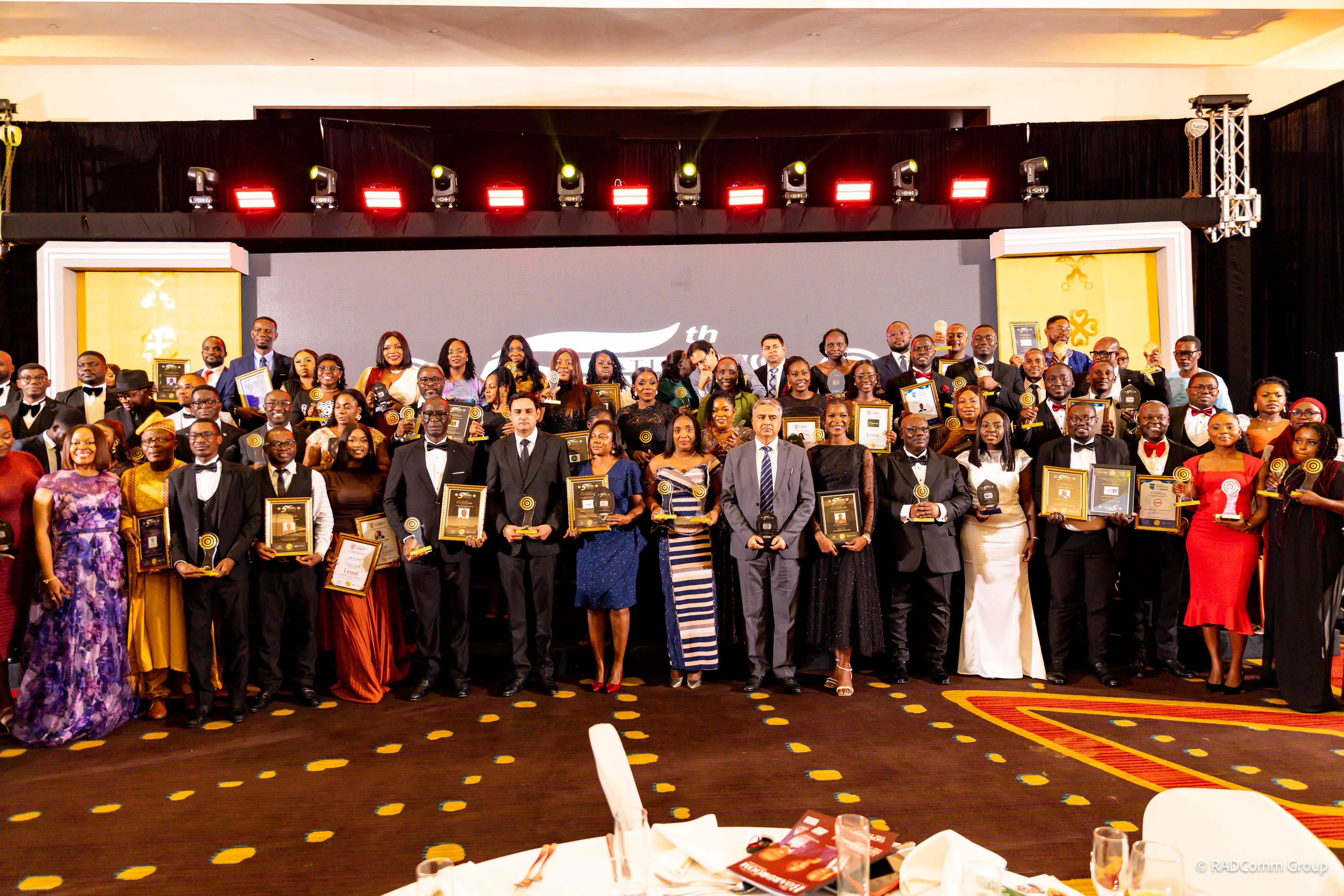 NGBL Awards — all winners on stage